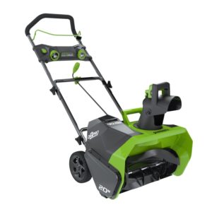 Greenworks Snow Blower G-Max 20 Inch cordless electric